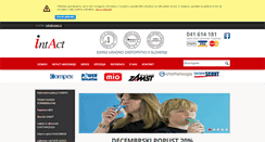 Desktop Screenshot of intact.si